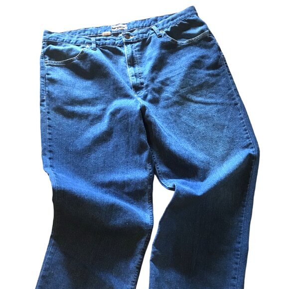 David Taylor Men's Jeans: Vintage Loose Fit Blue Jeans, Size 42x30 - Picture 7 of 10